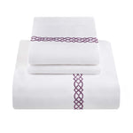 1000 Thread Count Egyptian Cotton Embroidered Duvet Cover - Egyptian Cotton Duvet Cover Set by Superior Brand