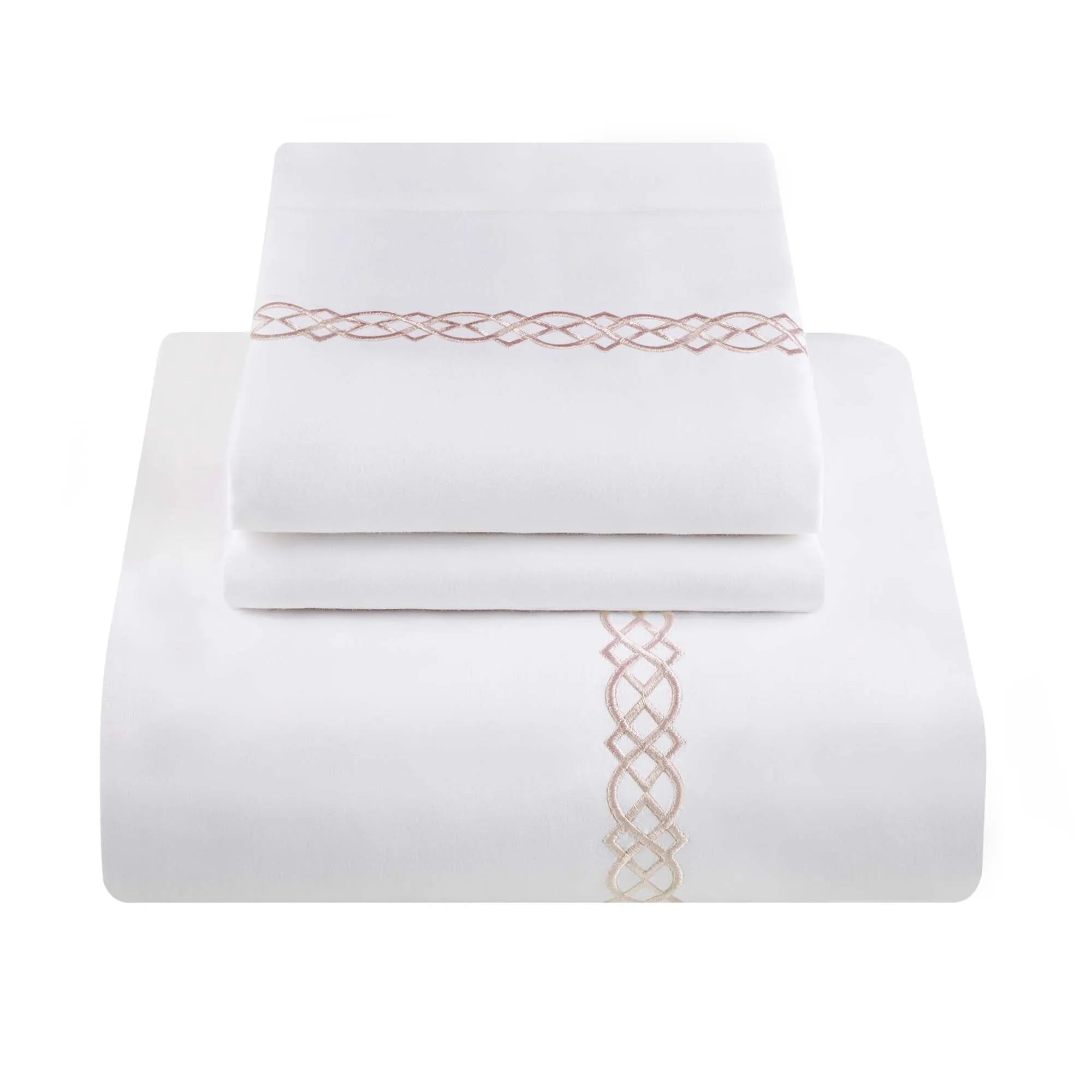 1000 Thread Count Egyptian Cotton Embroidered Duvet Cover - Egyptian Cotton Duvet Cover Set by Superior Brand