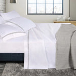 1000 Thread Count Egyptian Cotton Sateen Embroidered Sheet Set - Egyptian Cotton Sheet Set by Superior Brand