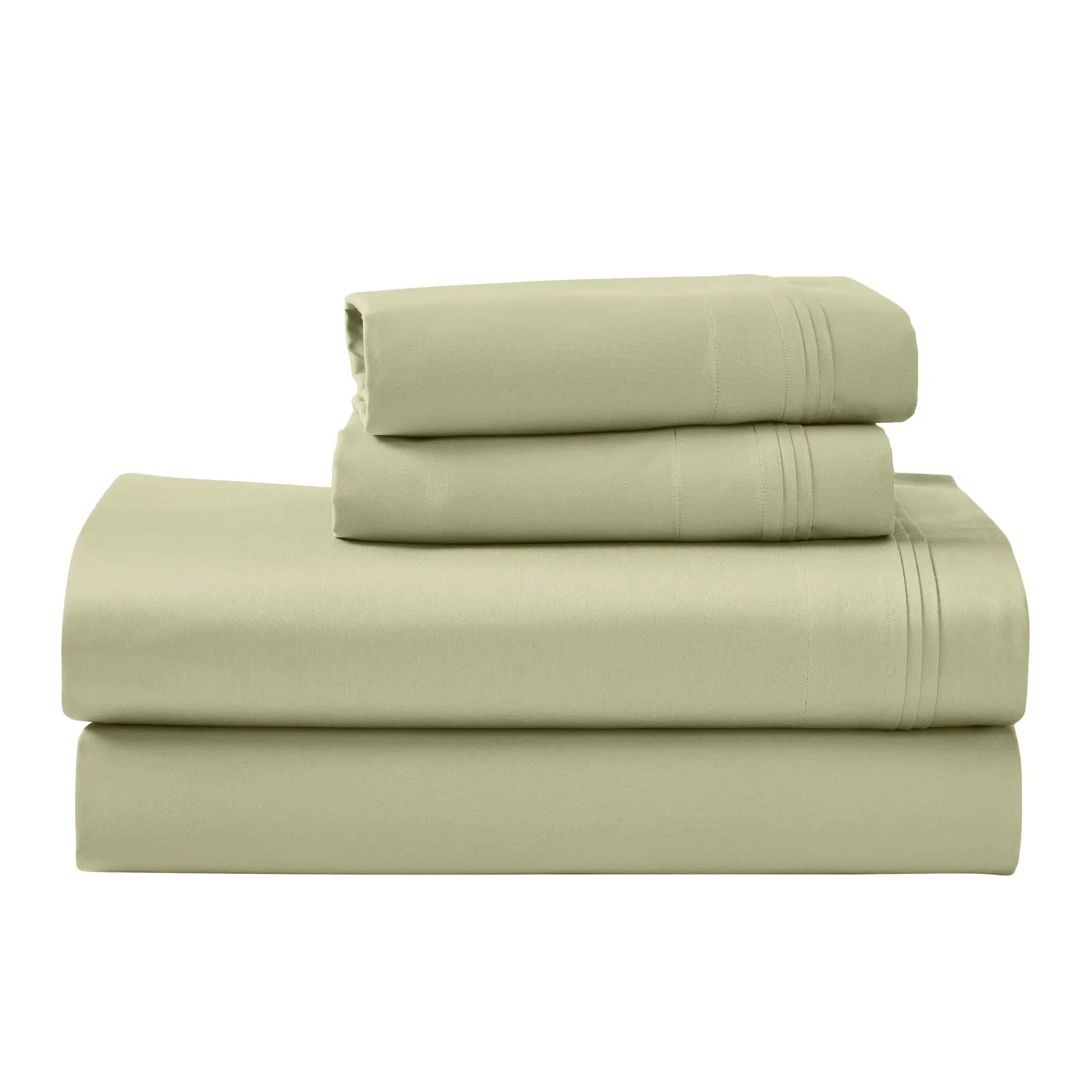 1000 Thread Count Egyptian Cotton Sateen Sheet Set - Egyptian Cotton Sheet Set by Superior Brand