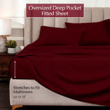 1000 Thread Count Egyptian Cotton Sateen Sheet Set - Egyptian Cotton Sheet Set by Superior Brand