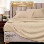 1000 Thread Count Egyptian Cotton Sateen Sheet Set - Egyptian Cotton Sheet Set by Superior Brand