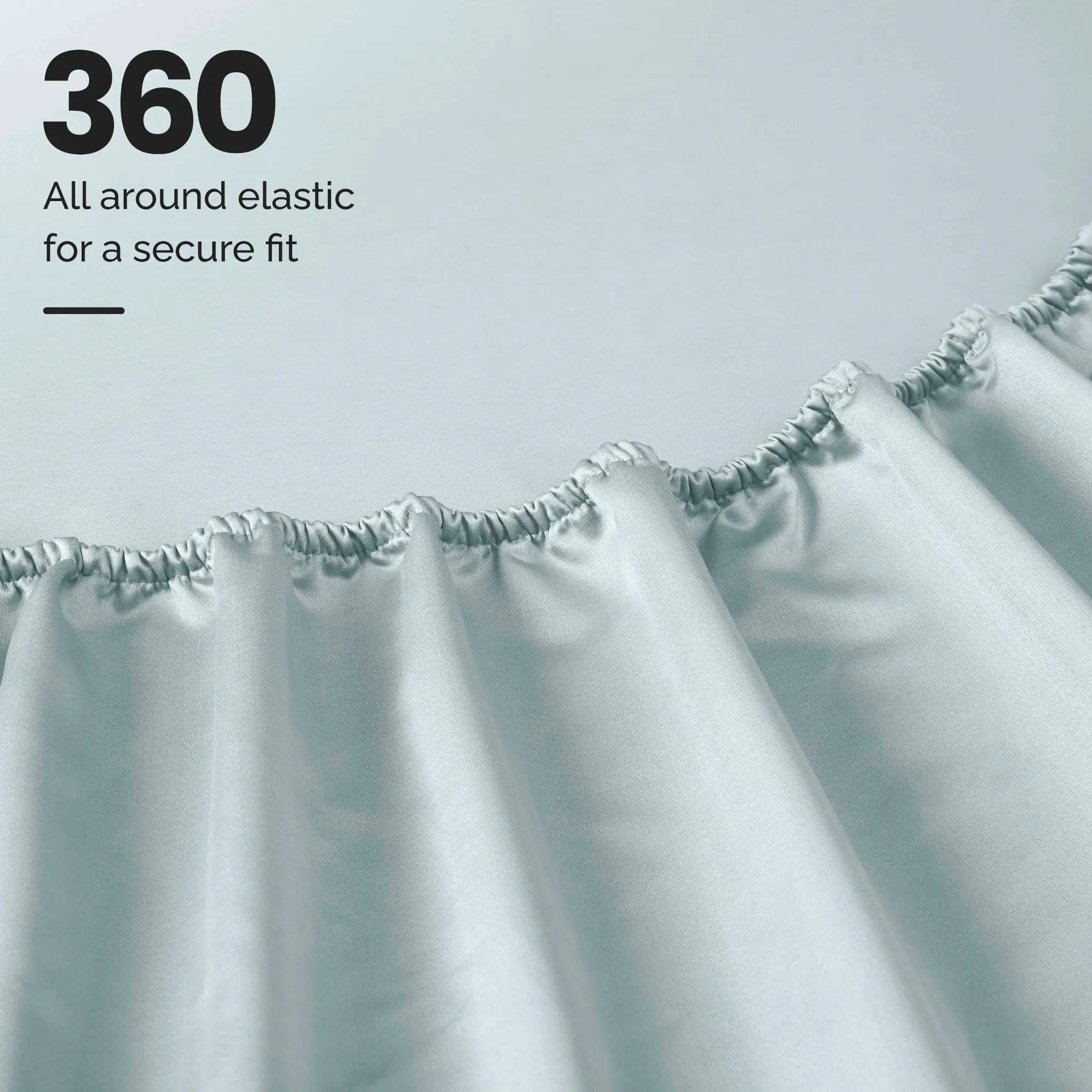 1000 Thread Count Egyptian Cotton Sateen Sheet Set - Egyptian Cotton Sheet Set by Superior Brand