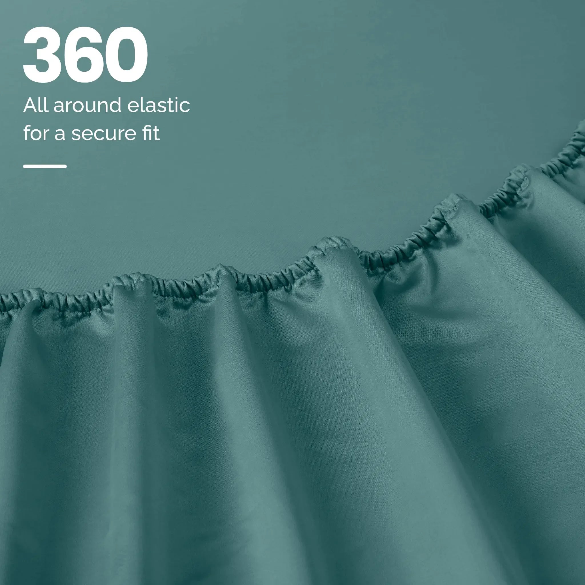 1000 Thread Count Egyptian Cotton Sateen Sheet Set - Egyptian Cotton Sheet Set by Superior Brand