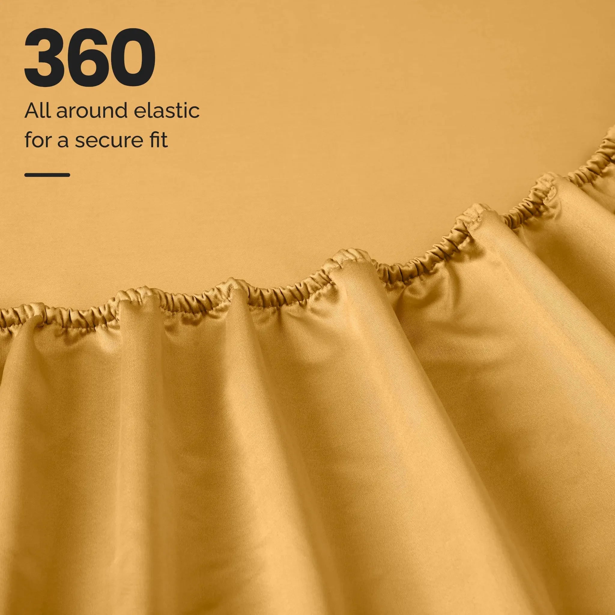 1000 Thread Count Egyptian Cotton Sateen Sheet Set - Egyptian Cotton Sheet Set by Superior Brand