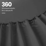 1000 Thread Count Egyptian Cotton Sateen Sheet Set - Egyptian Cotton Sheet Set by Superior Brand