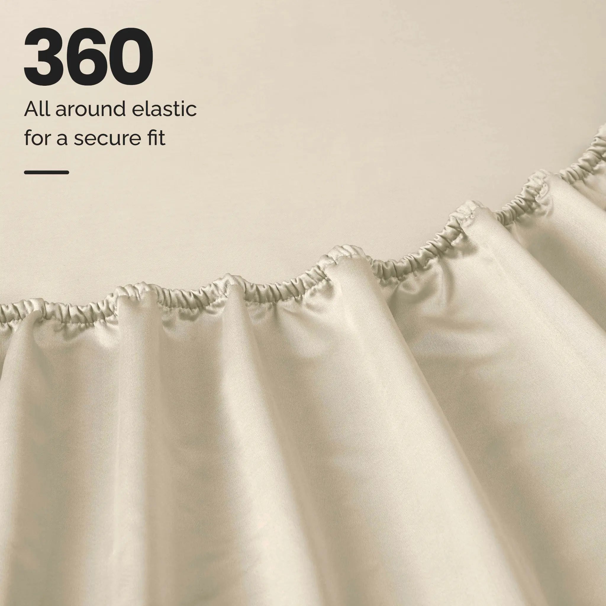 1000 Thread Count Egyptian Cotton Sateen Sheet Set - Egyptian Cotton Sheet Set by Superior Brand