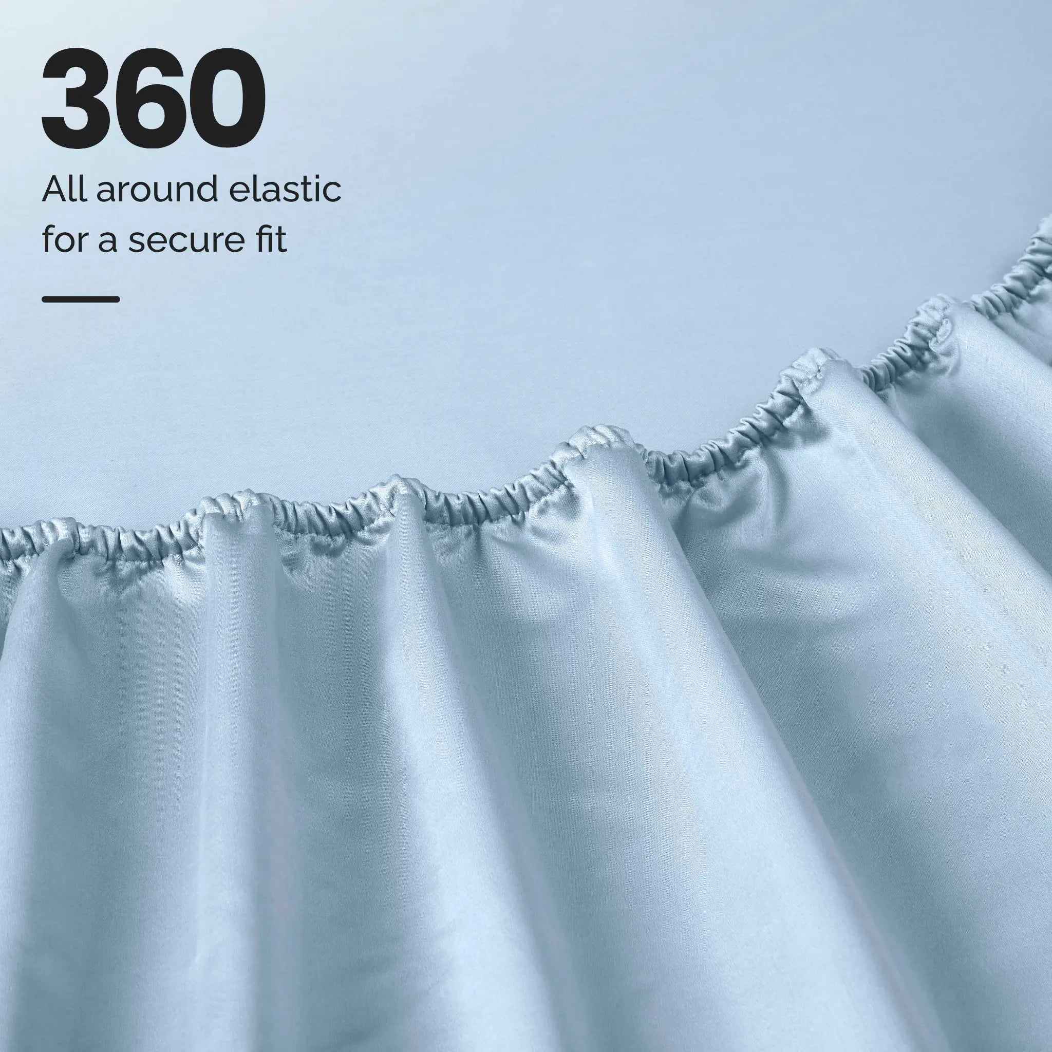 1000 Thread Count Egyptian Cotton Sateen Sheet Set - Egyptian Cotton Sheet Set by Superior Brand