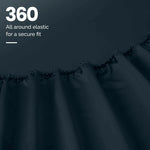 1000 Thread Count Egyptian Cotton Sateen Sheet Set - Egyptian Cotton Sheet Set by Superior Brand