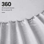 1000 Thread Count Egyptian Cotton Sateen Extra-Deep Sheet Set - Egyptian Cotton Sheet Set by Superior Brand