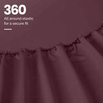 1000 Thread Count Egyptian Cotton Sateen Sheet Set - Egyptian Cotton Sheet Set by Superior Brand