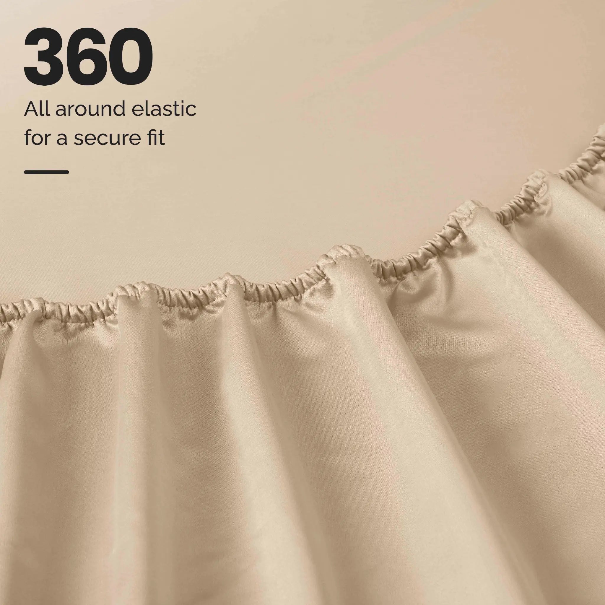 1000 Thread Count Egyptian Cotton Sateen Sheet Set - Egyptian Cotton Sheet Set by Superior Brand