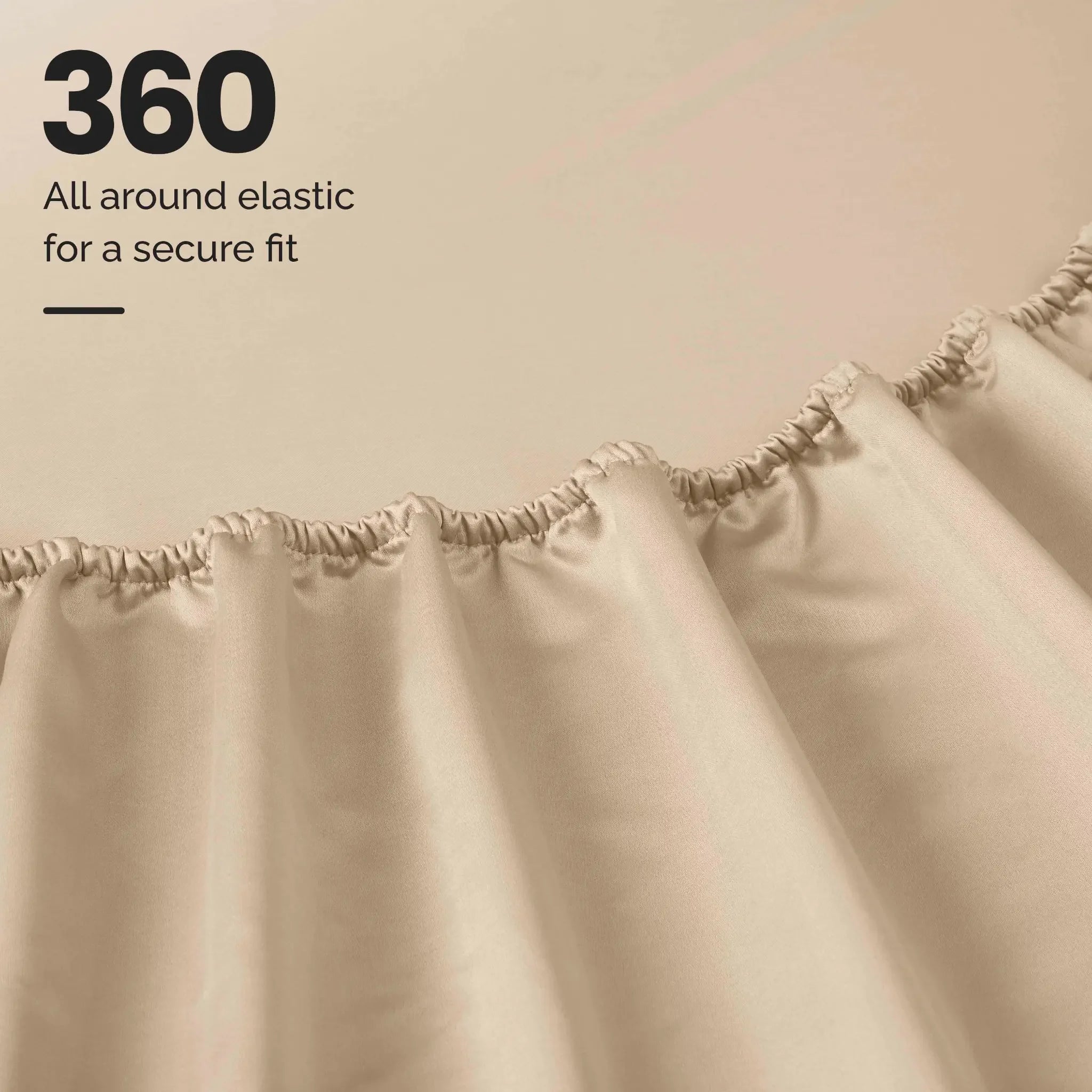 1000 Thread Count Egyptian Cotton Sateen Sheet Set - Egyptian Cotton Sheet Set by Superior Brand