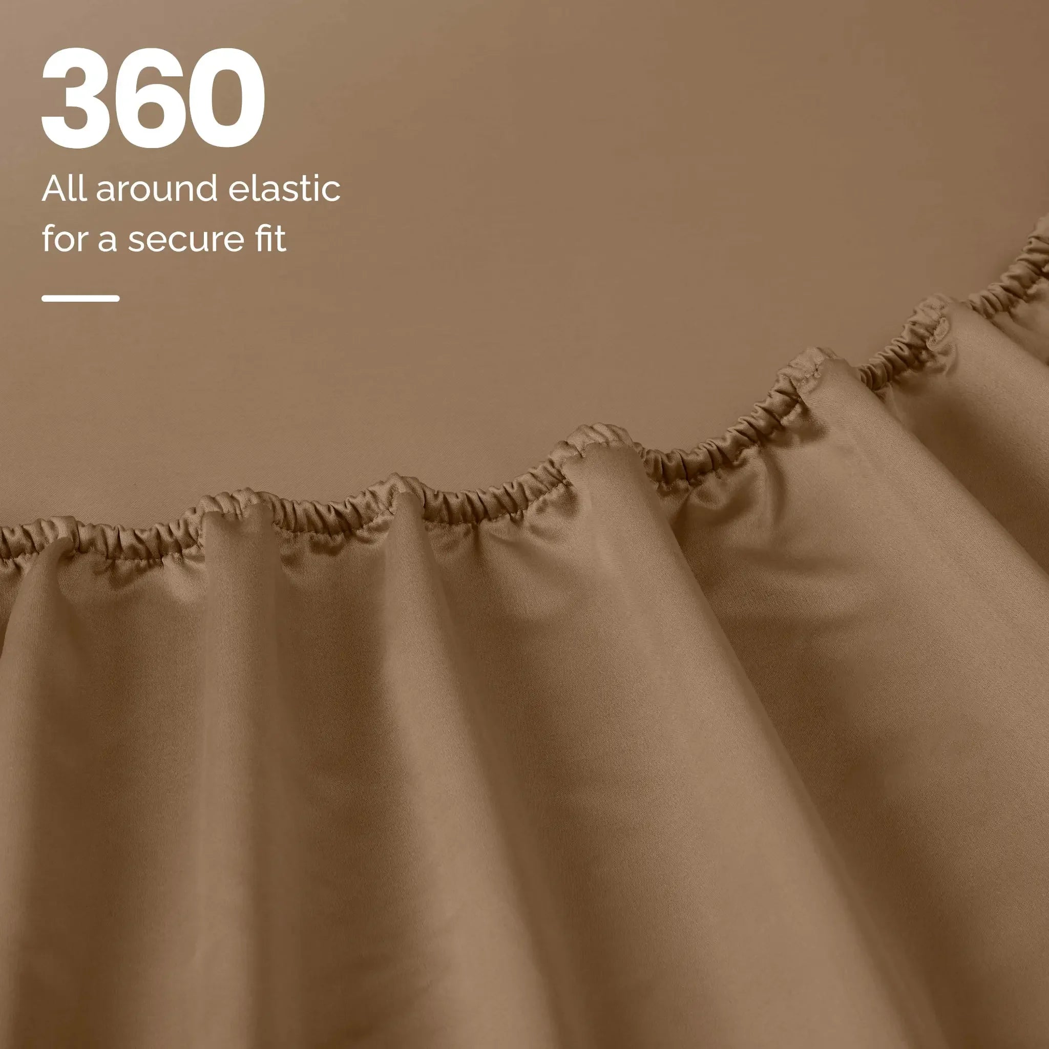 1000 Thread Count Egyptian Cotton Sateen Sheet Set - Egyptian Cotton Sheet Set by Superior Brand