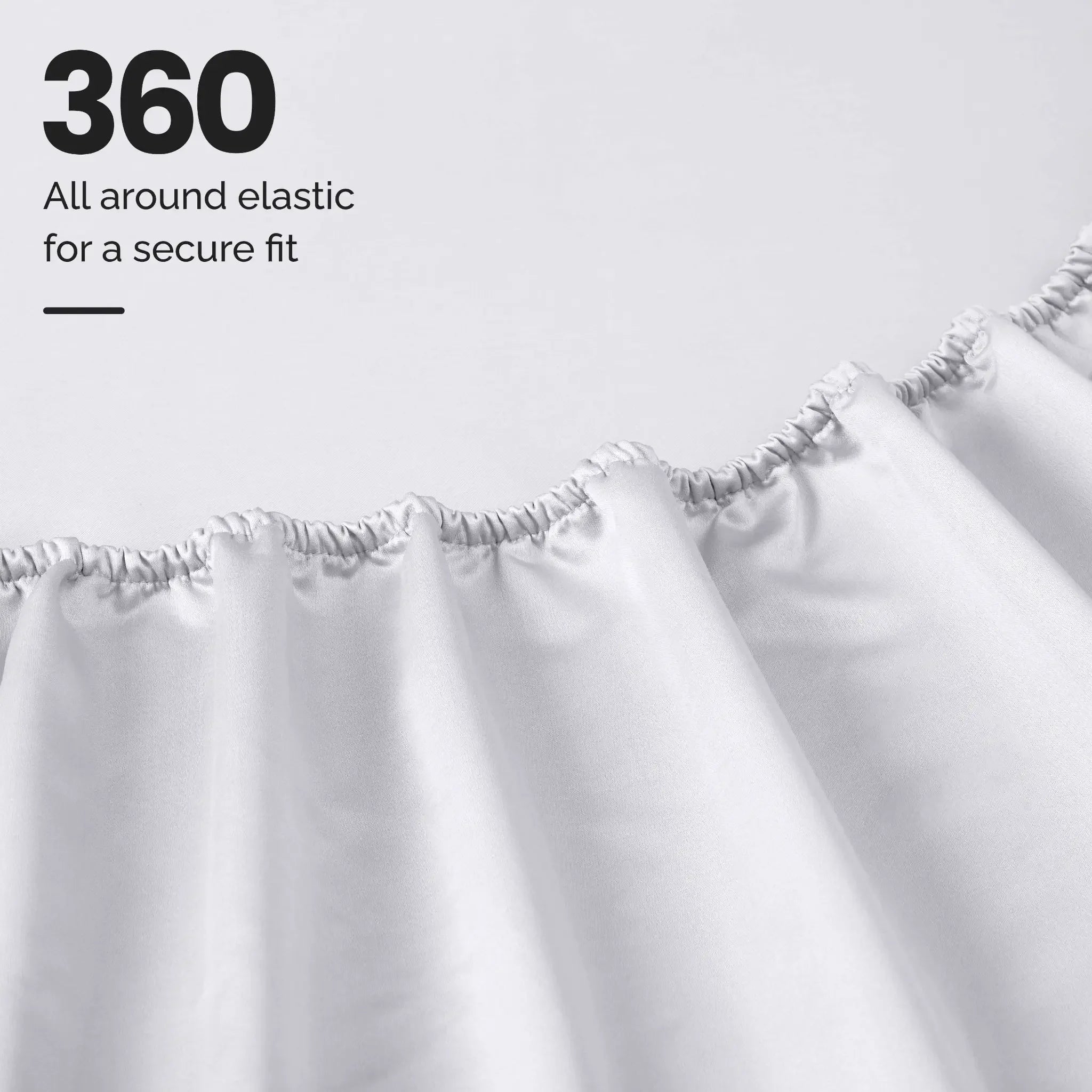 1000 Thread Count Egyptian Cotton Sateen Sheet Set - Egyptian Cotton Sheet Set by Superior Brand