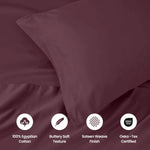 100% Egyptian Cotton 1000 Thread Count Solid Pillowcase Set - Egyptian Cotton Pillowcases by Superior Brand
