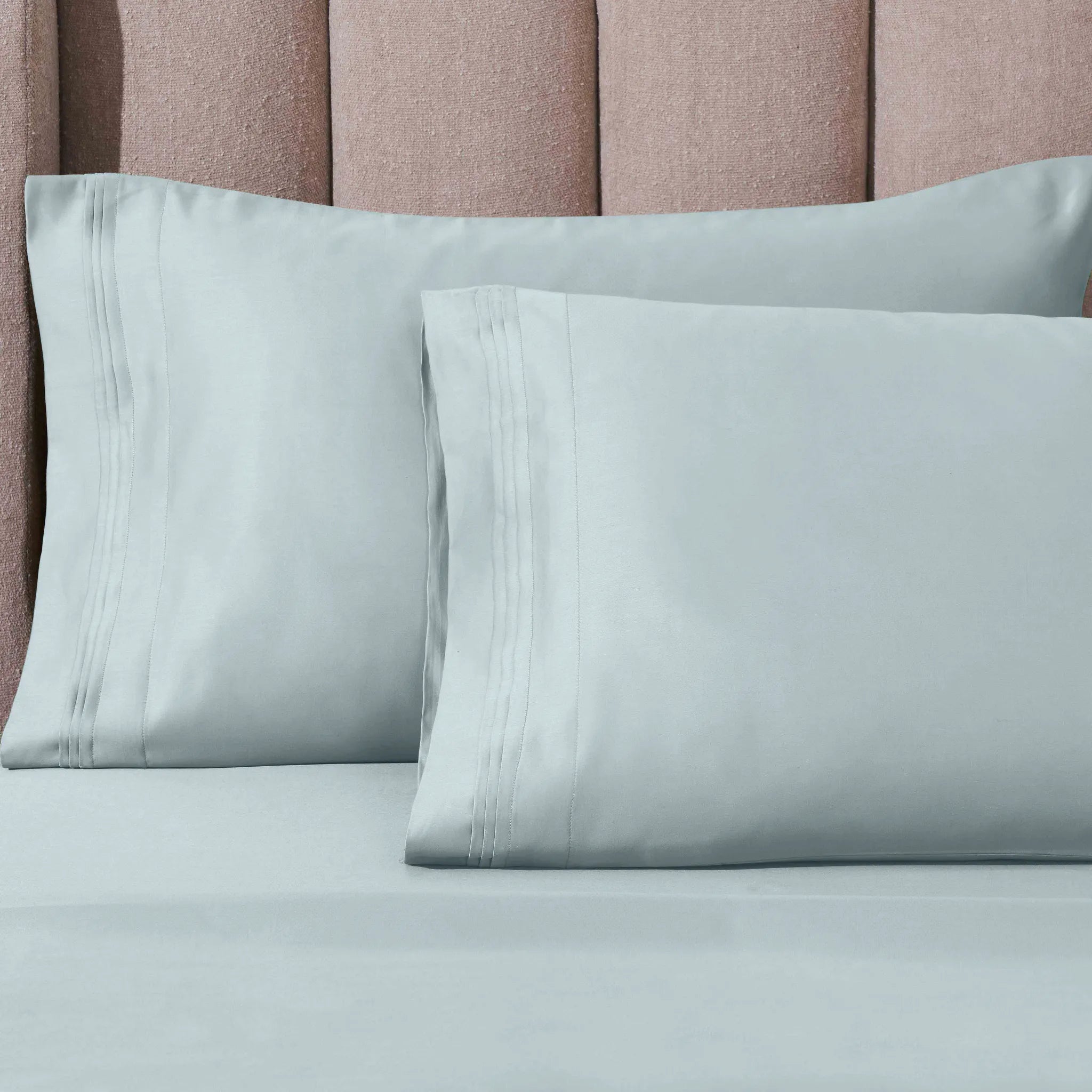 1000 Thread Count Egyptian Cotton Solid Pillowcase Set - Egyptian Cotton Pillowcases by Superior Brand