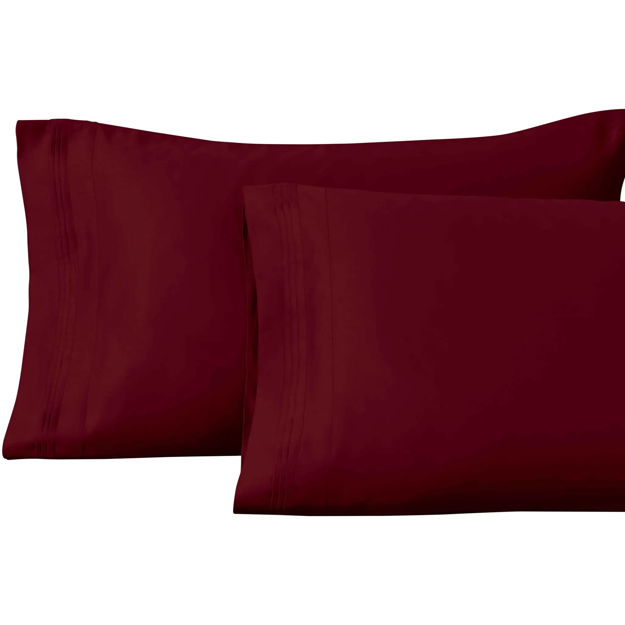 1000 Thread Count Egyptian Cotton Solid Pillowcase Set - Egyptian Cotton Pillowcases by Superior Brand