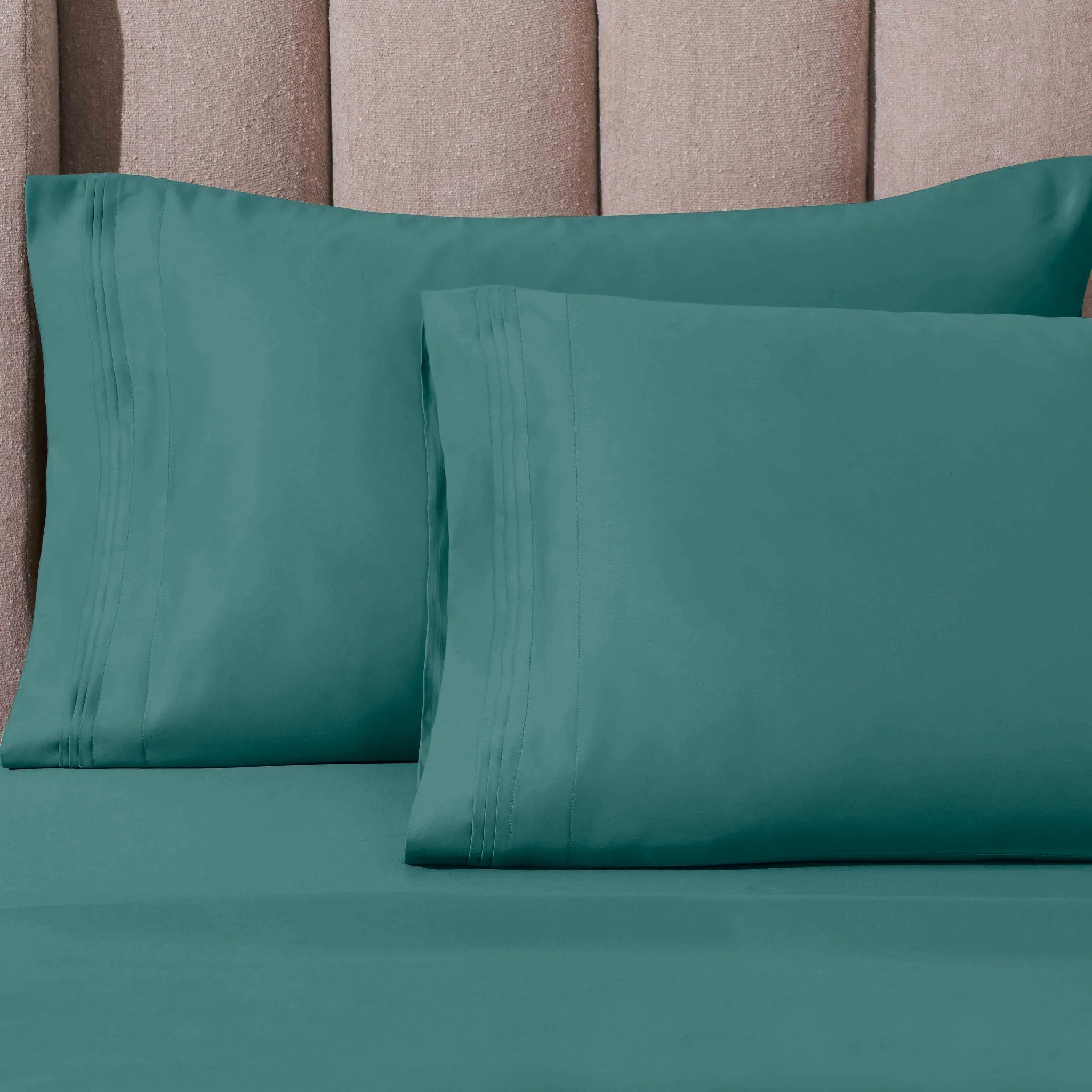 1000 Thread Count Egyptian Cotton Solid Pillowcase Set - Egyptian Cotton Pillowcases by Superior Brand