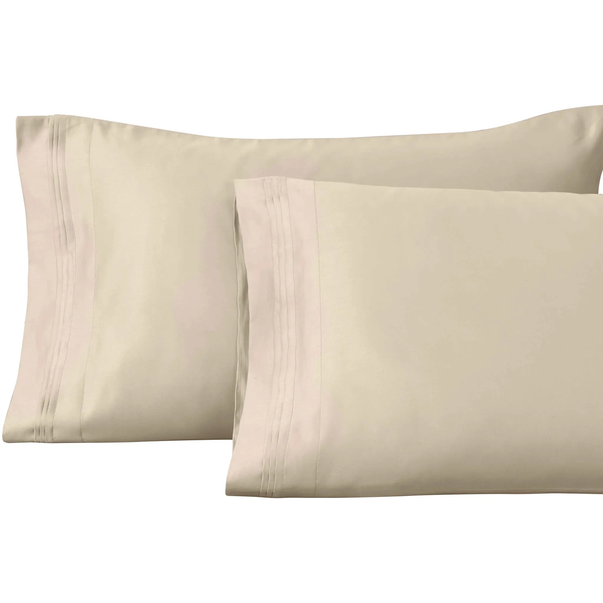 1000 Thread Count Egyptian Cotton Solid Pillowcase Set - Egyptian Cotton Pillowcases by Superior Brand