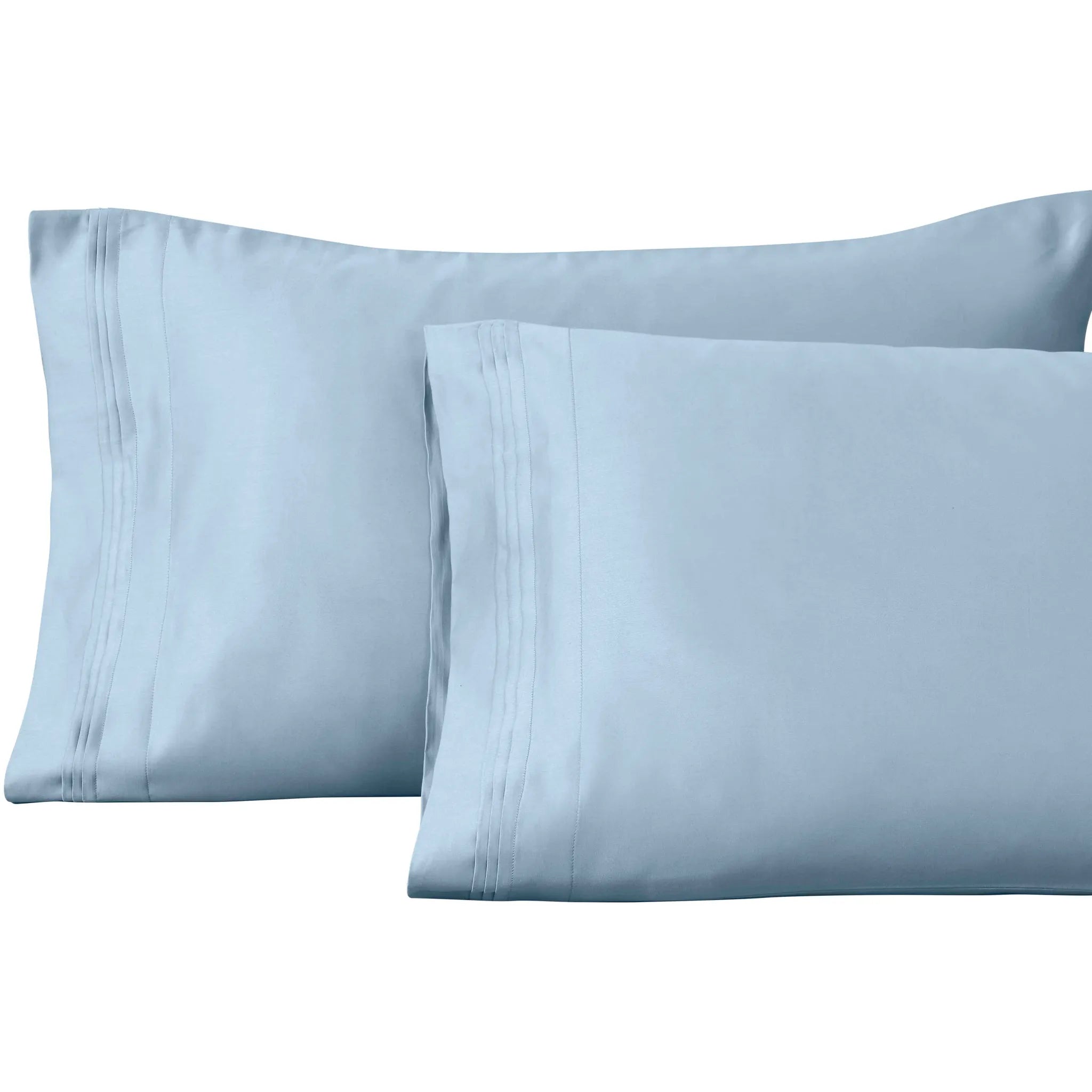 1000 Thread Count Egyptian Cotton Solid Pillowcase Set - Egyptian Cotton Pillowcases by Superior Brand