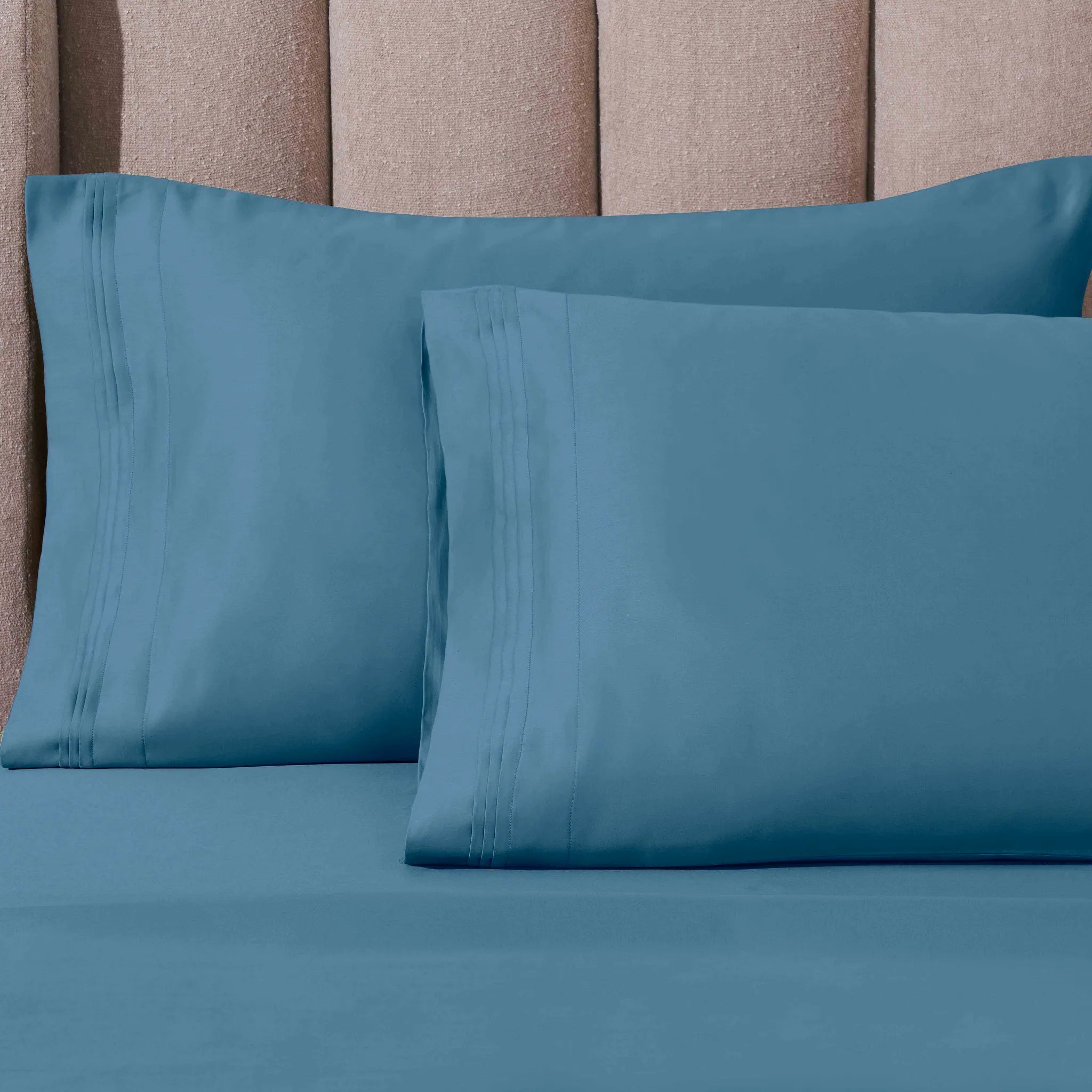 1000 Thread Count Egyptian Cotton Solid Pillowcase Set - Egyptian Cotton Pillowcases by Superior Brand