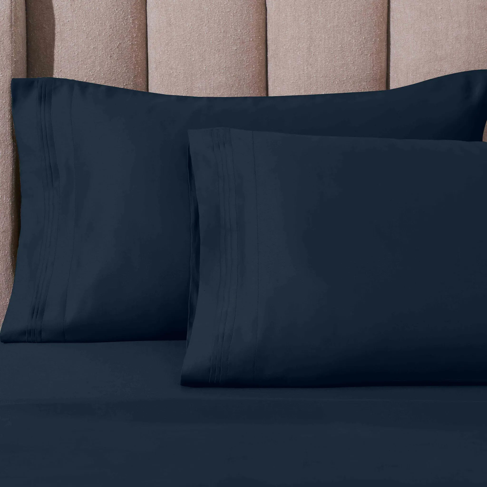 1000 Thread Count Egyptian Cotton Solid Pillowcase Set - Egyptian Cotton Pillowcases by Superior Brand