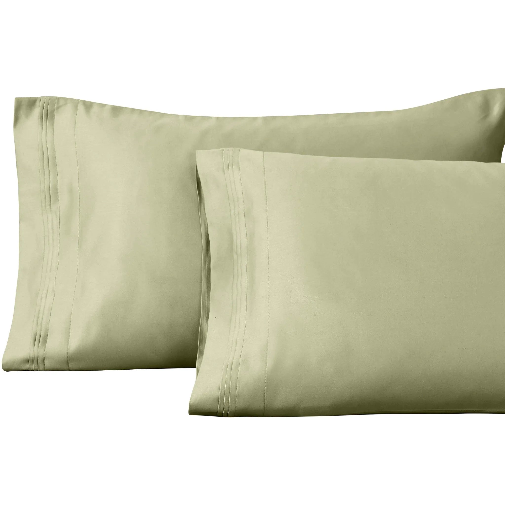 1000 Thread Count Egyptian Cotton Solid Pillowcase Set - Egyptian Cotton Pillowcases by Superior Brand