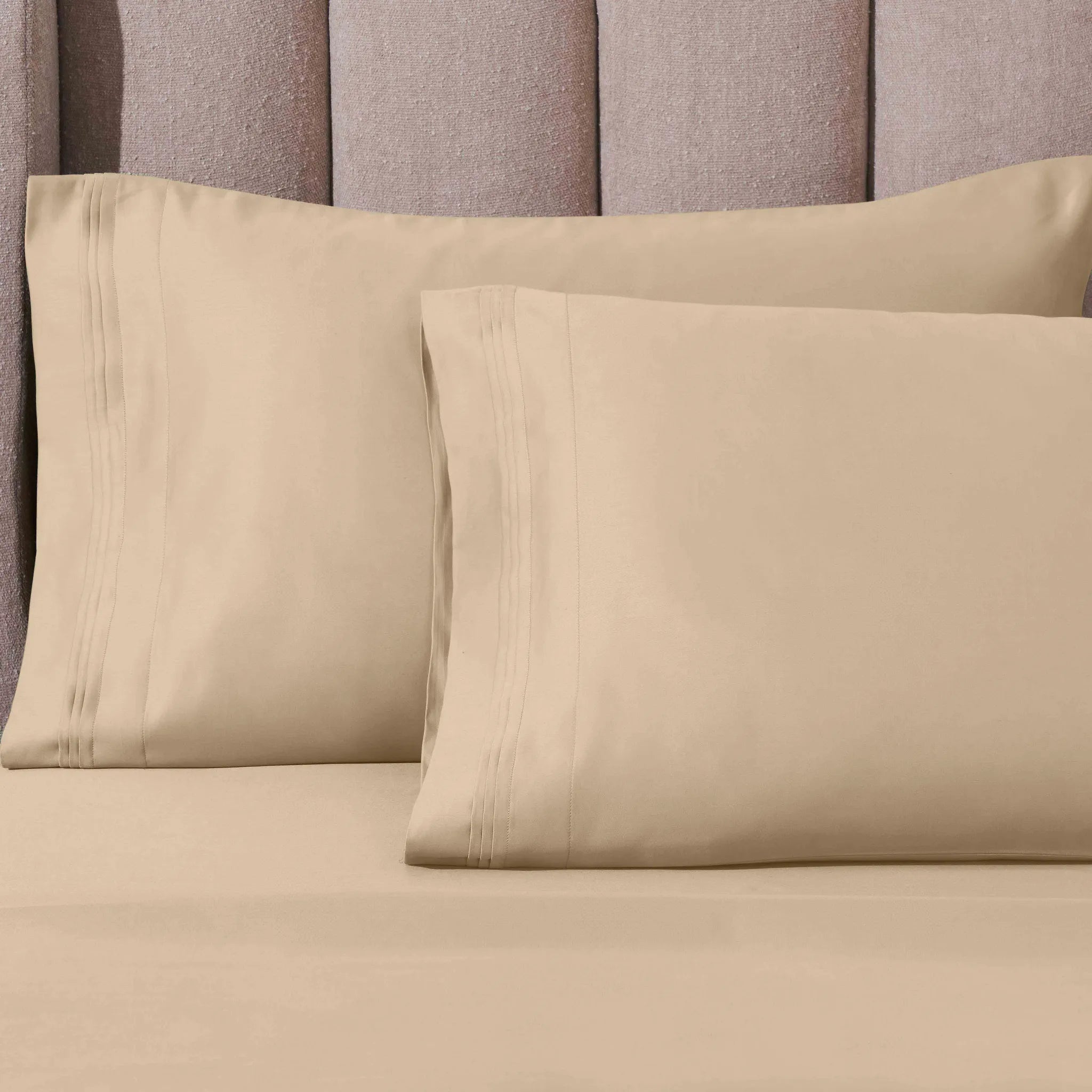 1000 Thread Count Egyptian Cotton Solid Pillowcase Set - Egyptian Cotton Pillowcases by Superior Brand