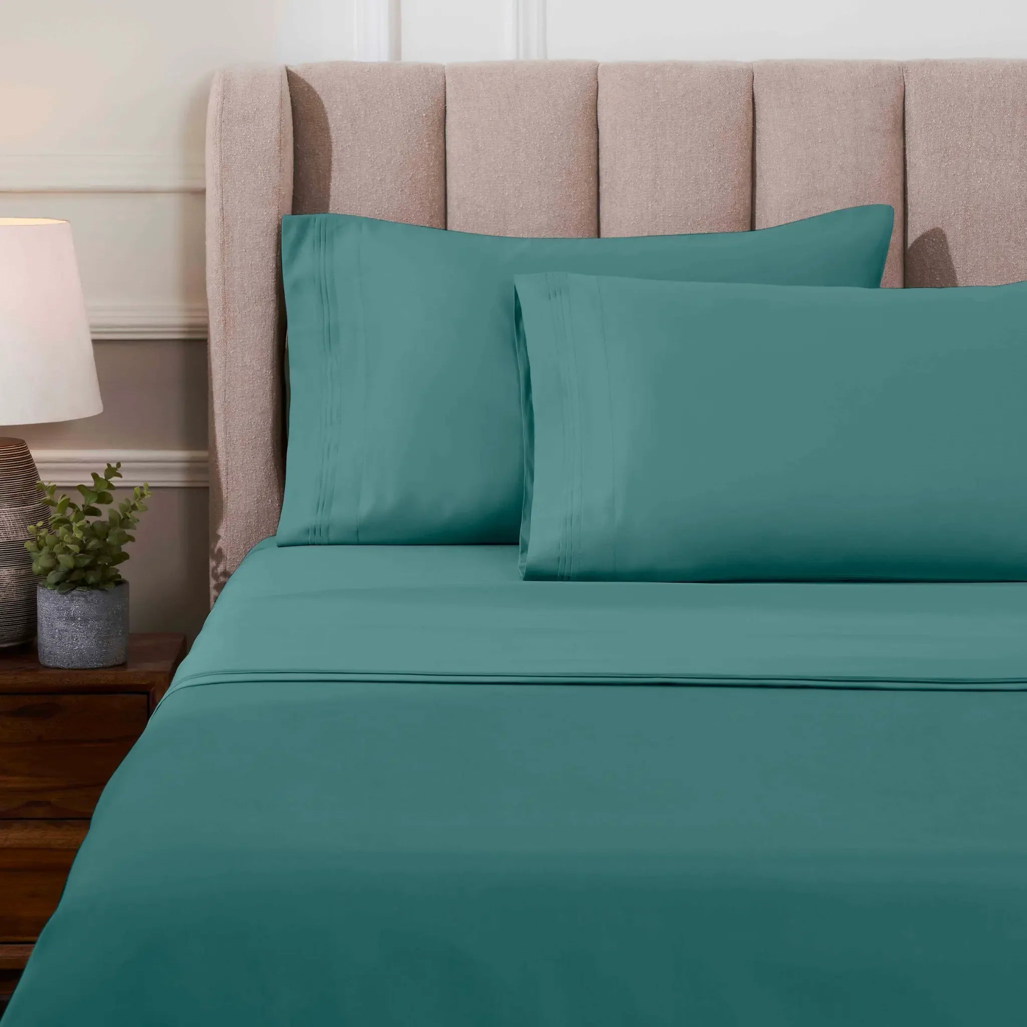 1000 Thread Count Egyptian Cotton Sateen Sheet Set - Egyptian Cotton Sheet Set by Superior Brand