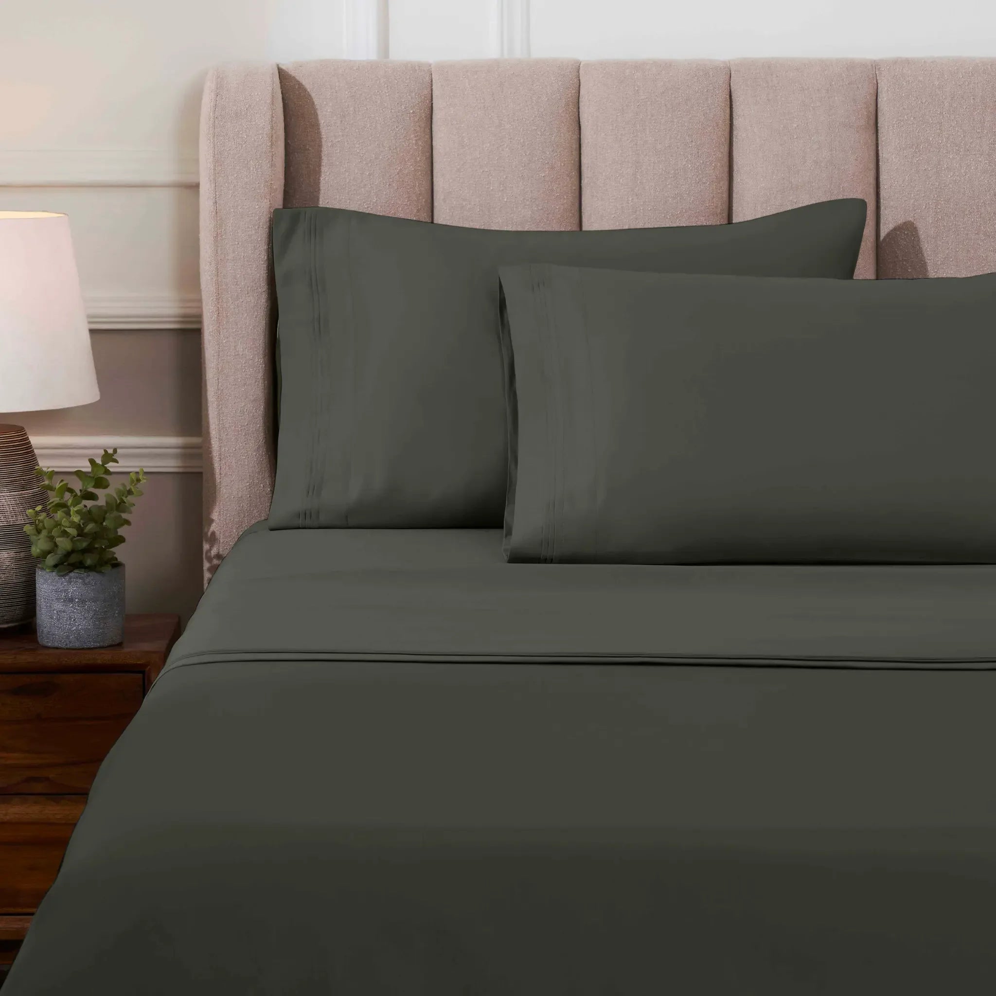 1000 Thread Count Egyptian Cotton Sateen Sheet Set - Egyptian Cotton Sheet Set by Superior Brand