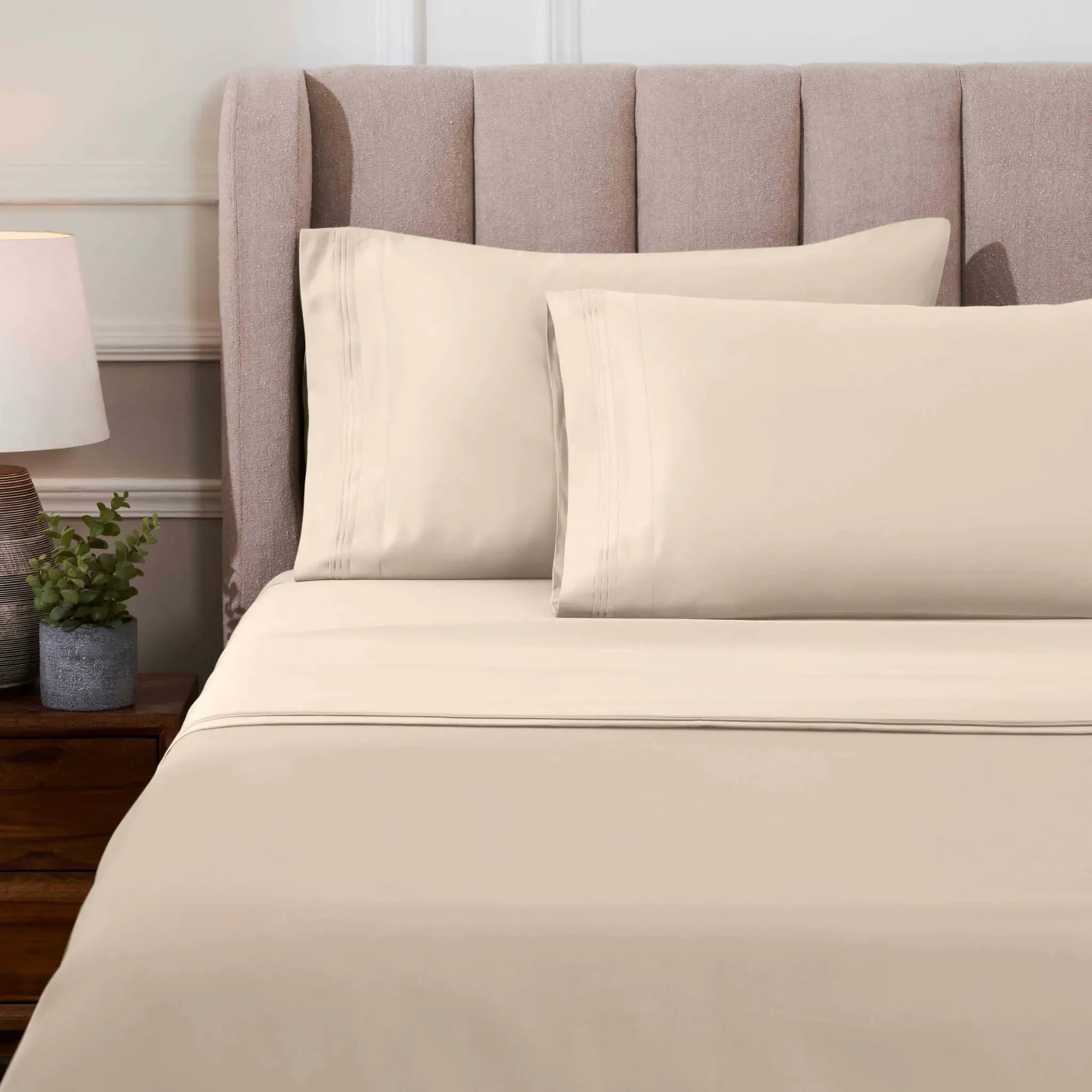 1000 Thread Count Egyptian Cotton Sateen Sheet Set - Egyptian Cotton Sheet Set by Superior Brand