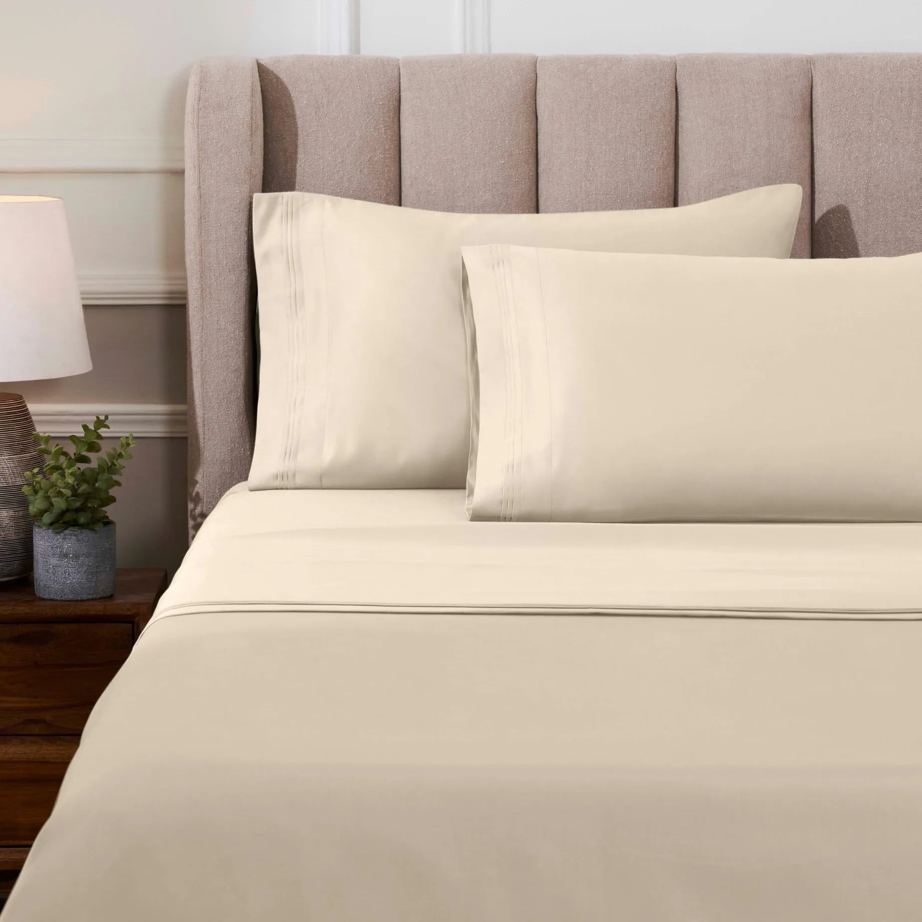 1000 Thread Count Egyptian Cotton Sateen Extra-Deep Sheet Set - Egyptian Cotton Sheet Set by Superior Brand