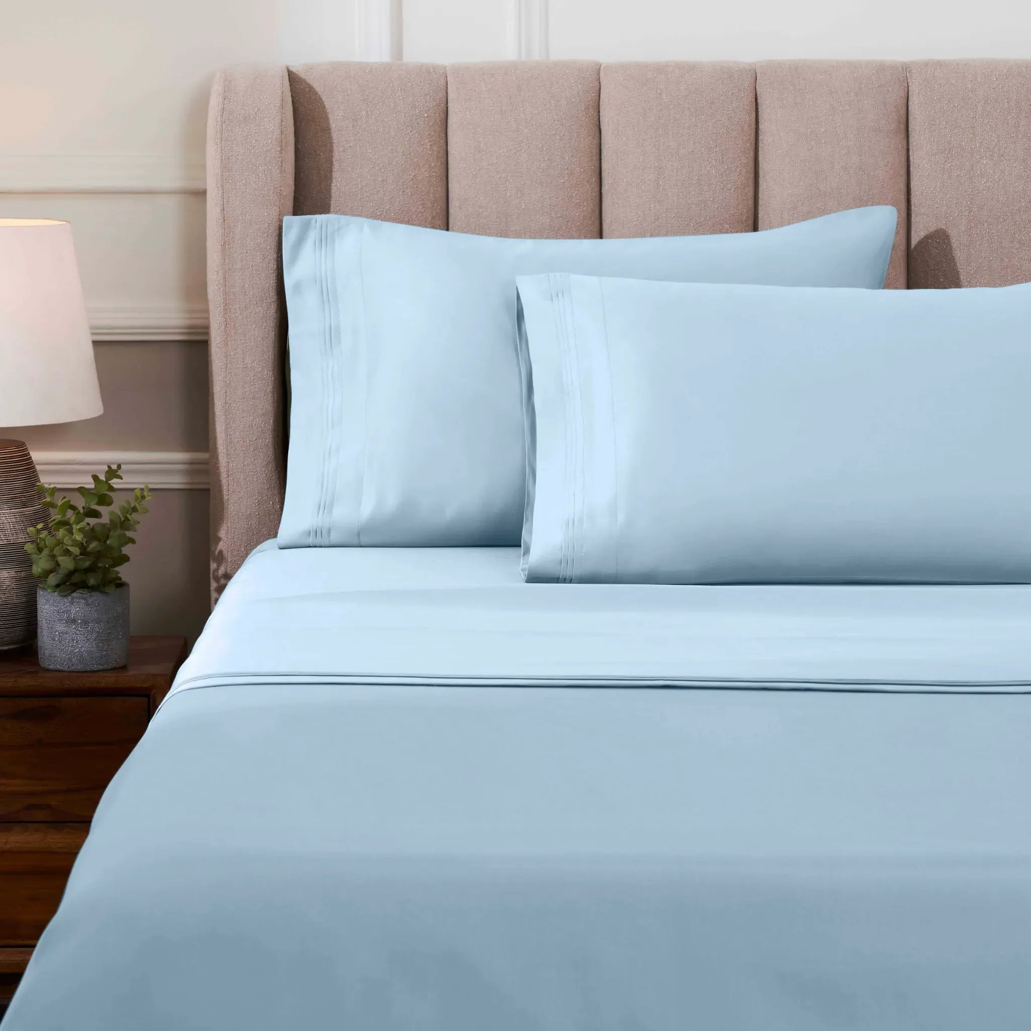 1000 Thread Count Egyptian Cotton Sateen Sheet Set - Egyptian Cotton Sheet Set by Superior Brand