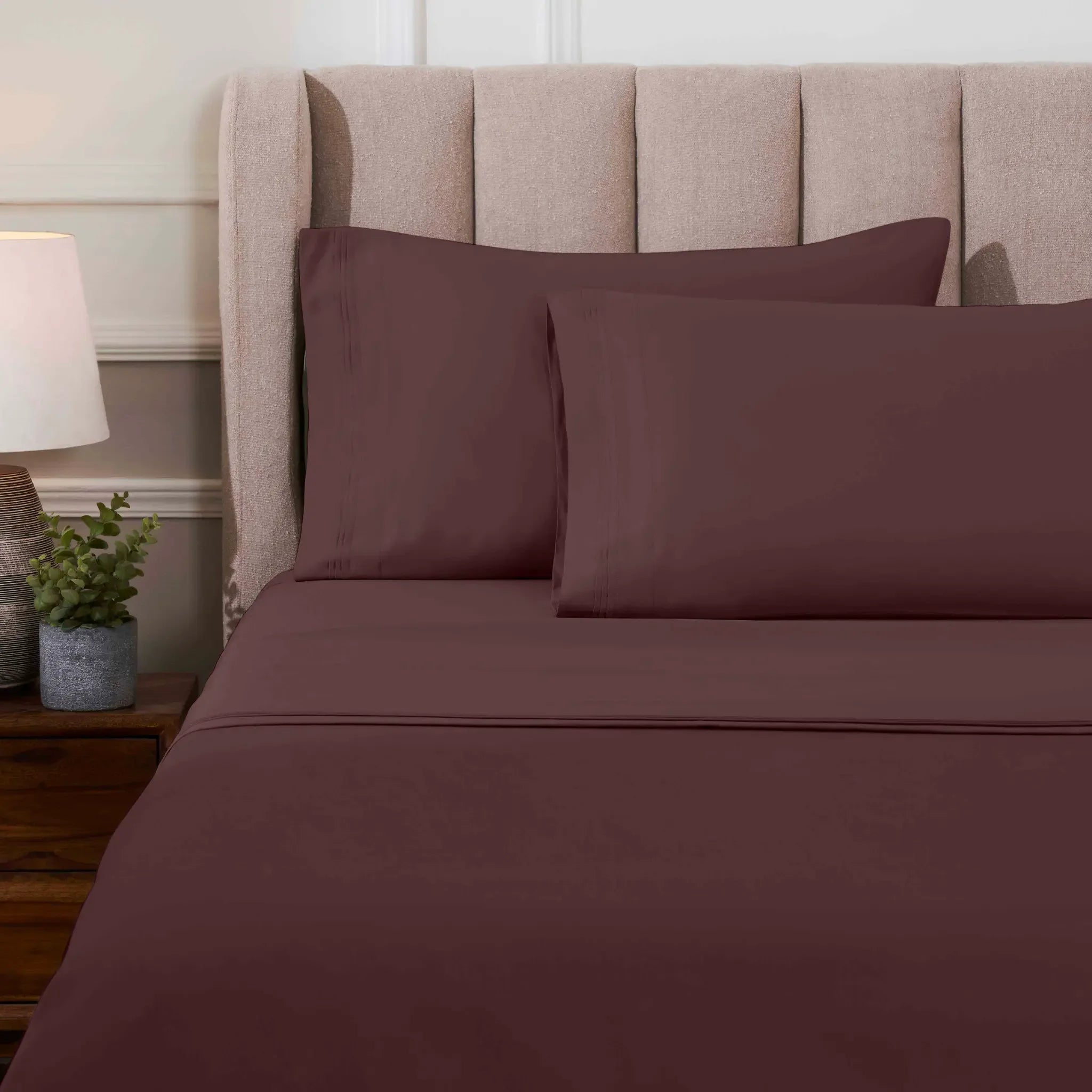 1000 Thread Count Egyptian Cotton Sateen Sheet Set - Egyptian Cotton Sheet Set by Superior Brand