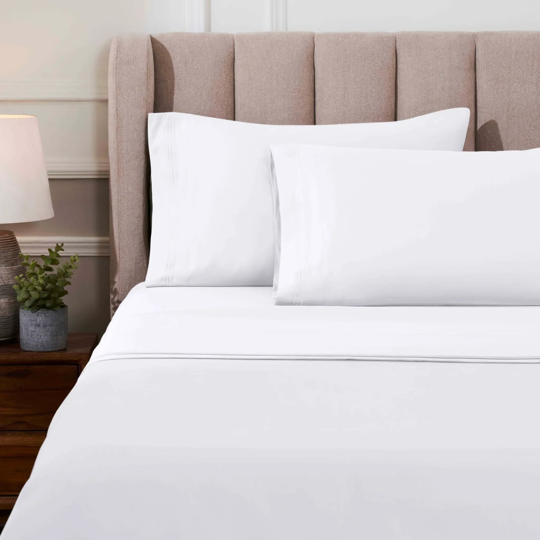1000 Thread Count Egyptian Cotton Sateen Sheet Set - Egyptian Cotton Sheet Set by Superior Brand