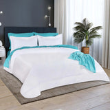 1000 Thread Count Egyptian Cotton Embroidered Duvet Cover - Egyptian Cotton Duvet Cover Set by Superior Brand