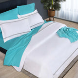 1000 Thread Count Egyptian Cotton Embroidered Duvet Cover - Egyptian Cotton Duvet Cover Set by Superior Brand