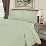Cotton Blend 1000 Thread Count Solid Duvet Cover Set - Duvet Cover Set by Superior Brand