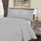 Cotton Blend 1000 Thread Count Solid Duvet Cover Set - Duvet Cover Set by Superior Brand