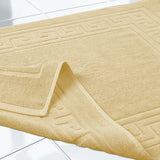 Egyptian Cotton Greek Key Infinity Border Bath Mat Set of 2 - Bath Mats by Superior Brand