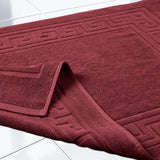 Egyptian Cotton Greek Key Infinity Border Bath Mat Set of 2 - Bath Mats by Superior Brand