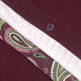 100% Cotton Flannel Paisley Luxury Duvet Cover Set - Duvet Cover Set by Superior Brand