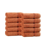 Egyptian Cotton Heritage Face Towel Set of 10 - Egyptian Cotton Face Towel by Superior Brand