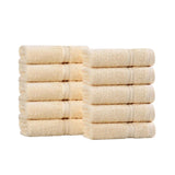 Egyptian Cotton Heritage Face Towel Set of 10 - Egyptian Cotton Face Towel by Superior Brand