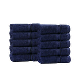 Egyptian Cotton Heritage Face Towel Set of 10 - Egyptian Cotton Face Towel by Superior Brand