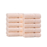 Egyptian Cotton Heritage Face Towel Set of 10 - Egyptian Cotton Face Towel by Superior Brand