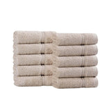 Egyptian Cotton Heritage Face Towel Set of 10 - Egyptian Cotton Face Towel by Superior Brand