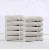 Egyptian Cotton Heritage Face Towel Set of 10 - Egyptian Cotton Face Towel by Superior Brand