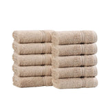 Egyptian Cotton Heritage Face Towel Set of 10 - Egyptian Cotton Face Towel by Superior Brand